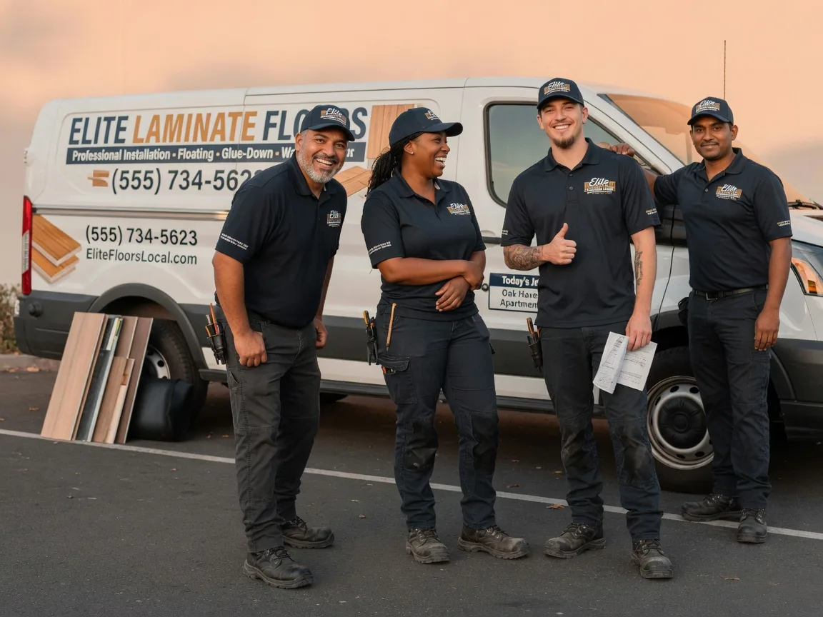 Laminate flooring installation company in Sterling, MI
